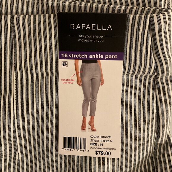 Rafaella Women's‎ Stretch Ankle Pant - Picture 5 of 5